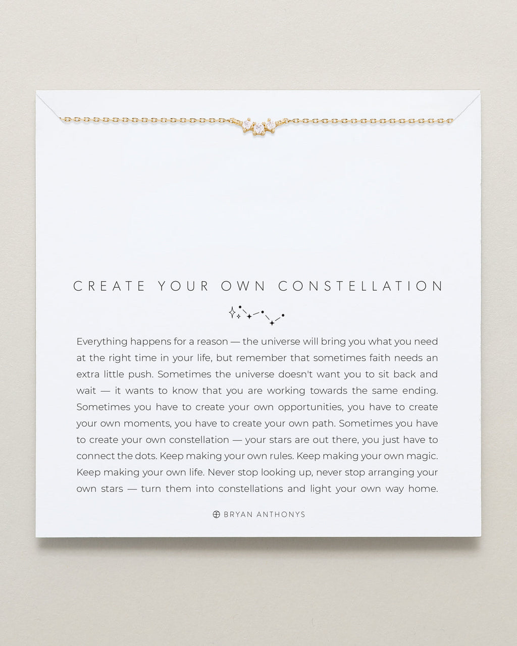 Create Your Own Constellation Stations Necklace