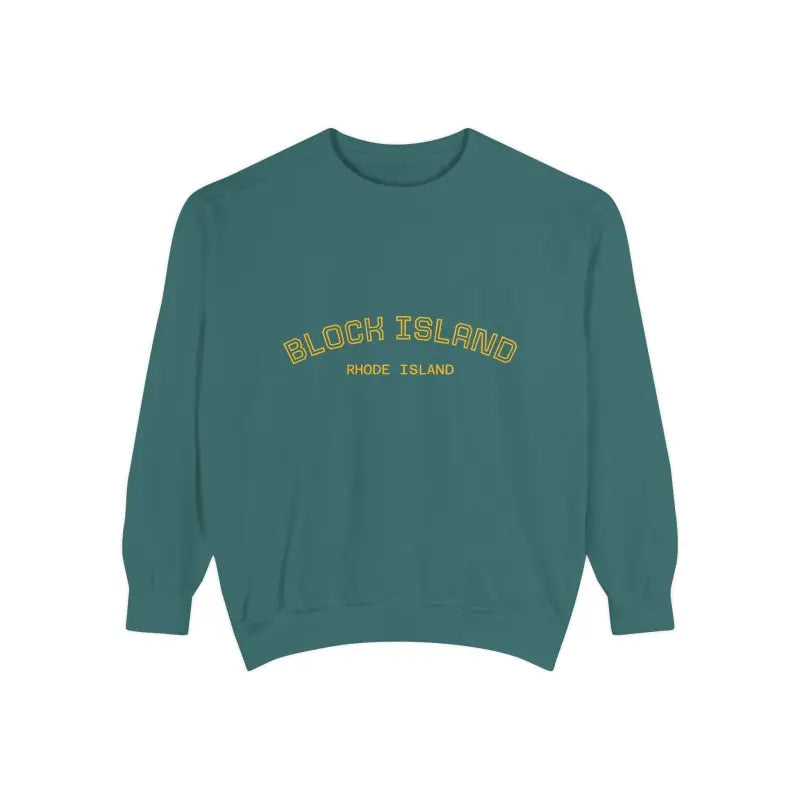 Ocean State Styles Sweatshirt Block Island 80 Percent Cotton