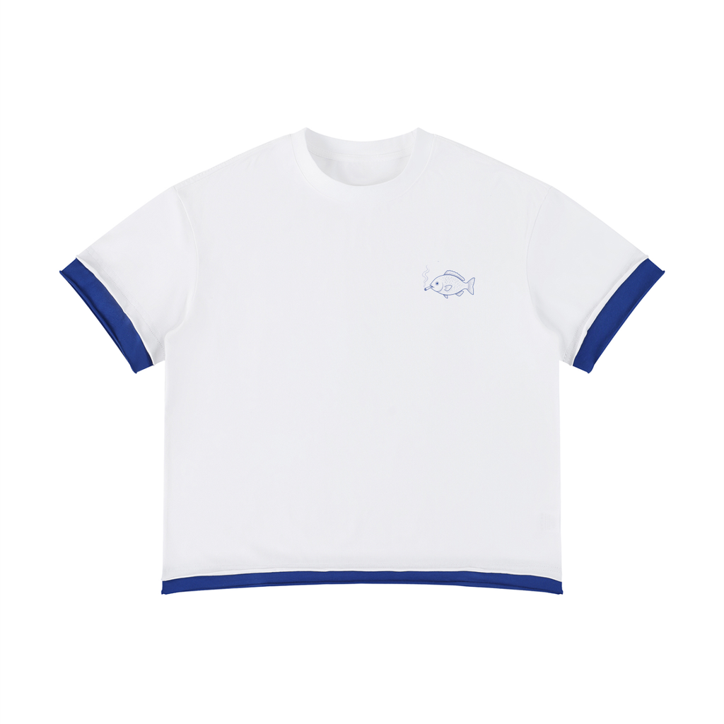 Salty & Stoned Double Layer Tee