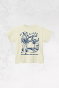 Underground Original Design: * KIDS * Cowgirl Beach Club Boxy Cotton Kids T-Shirt