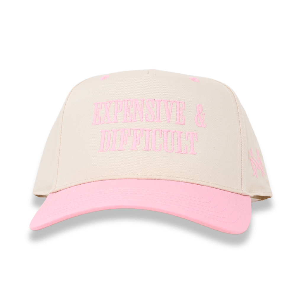 Expensive & Difficult Snapback Hat - Embroidered Trucker Cap