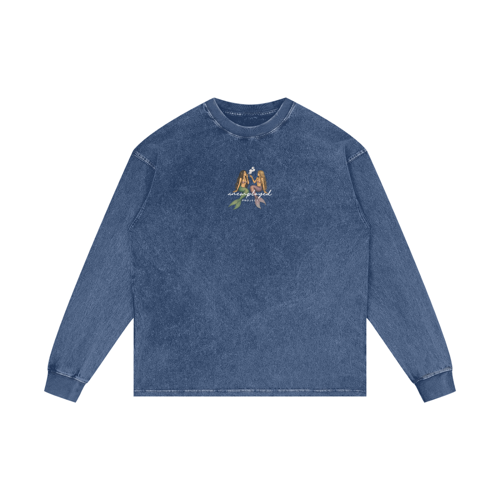 Smokin Seaweed Acid Wash Longsleeve