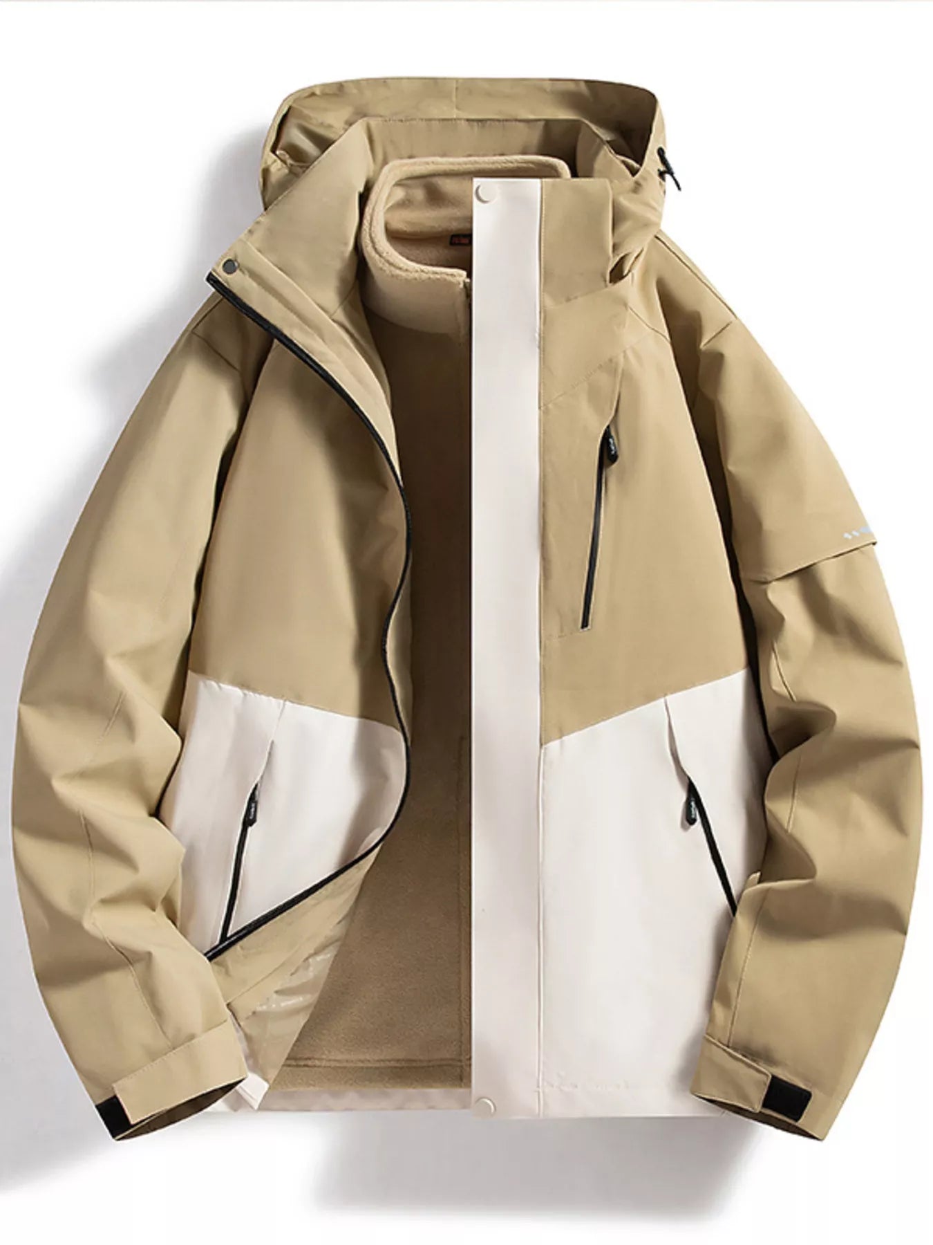 AquaGuard Men's All-Weather Zip Hoodie Plus Sizes