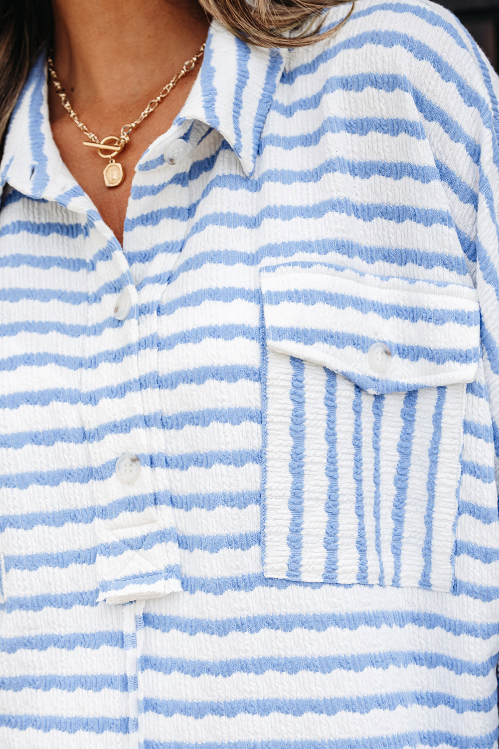 Emma Chest Loose Fit Blouse