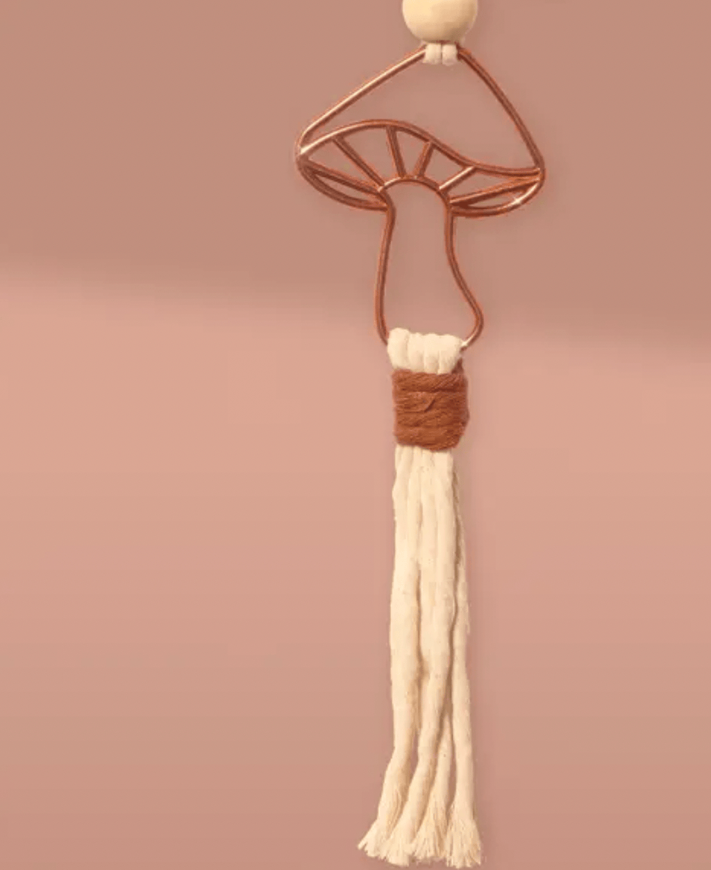 Mushroom Car Charm