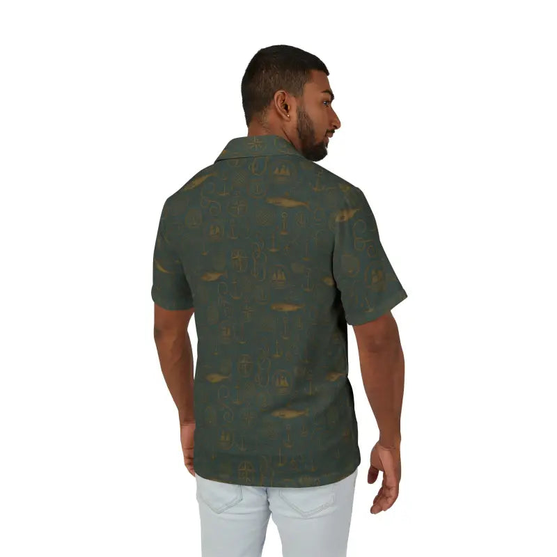 Premium Hawaiian Camp Shirt - Tropical Flair Summer Style - DipaliZ
