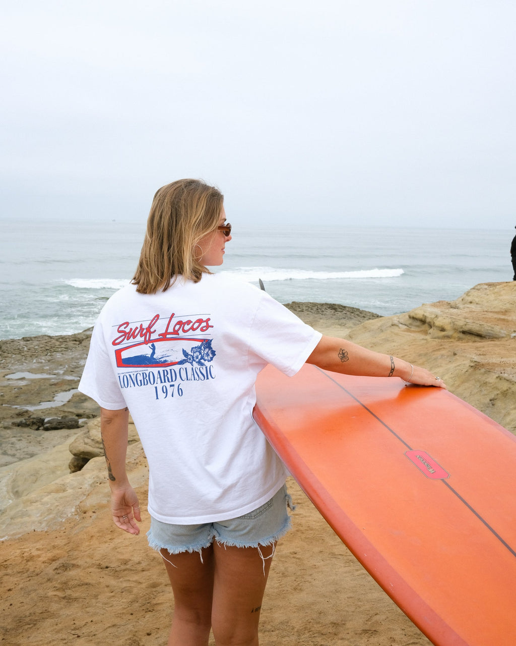 Longboard Classic Retro Tee