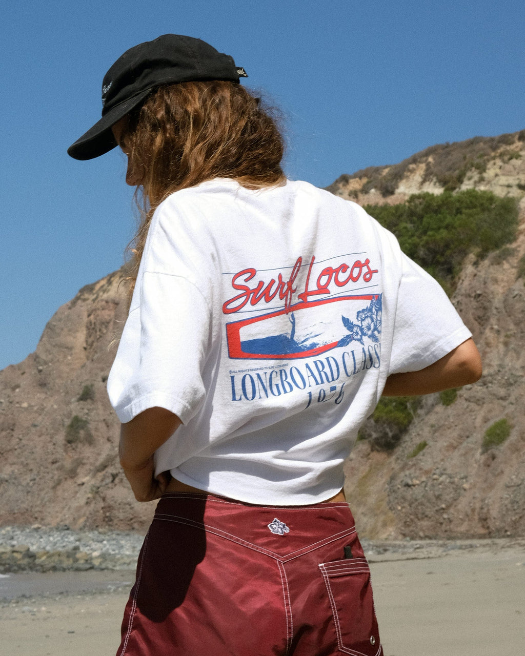 Longboard Classic Retro Tee