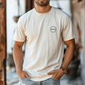 Swain Co Graphic Tee | Simple Men’s T-Shirt | Minimal Logo Tee | Everyday Basic | Branded Streetwear Shirt | Classic Fit Graphic Tee