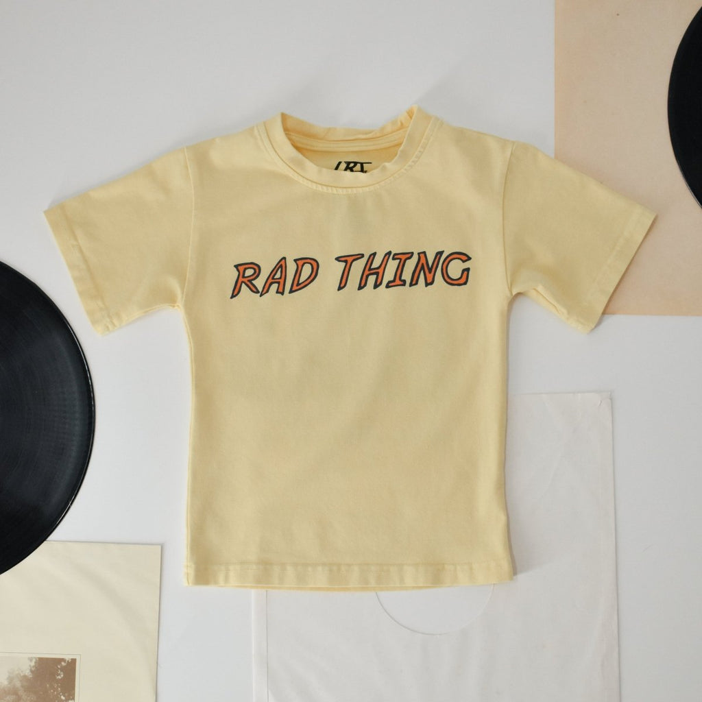WHERE THE RAD THINGS ARE™ TEE - GOLDEN YELLOW